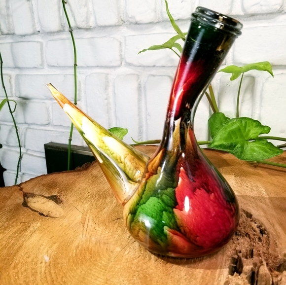 Other - Porrón Wine Decanter Vintage Spanish Handblown Glass